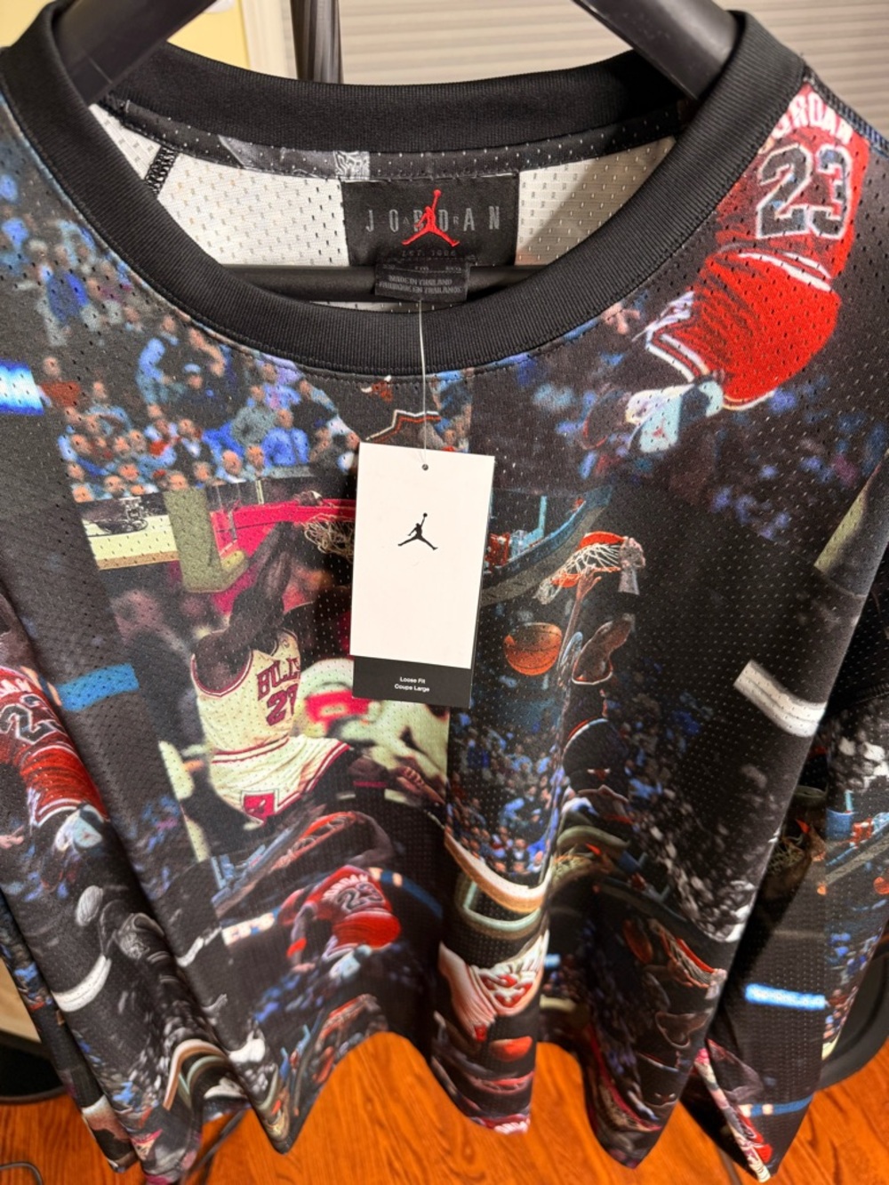 Gorgeous Jordan Essential AOP* LongSleeve Jersey T!!!
*All Over Print